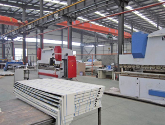 Bending sheet metal workshop
